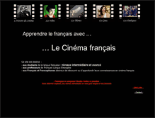 Tablet Screenshot of cinemafrancais-fle.com